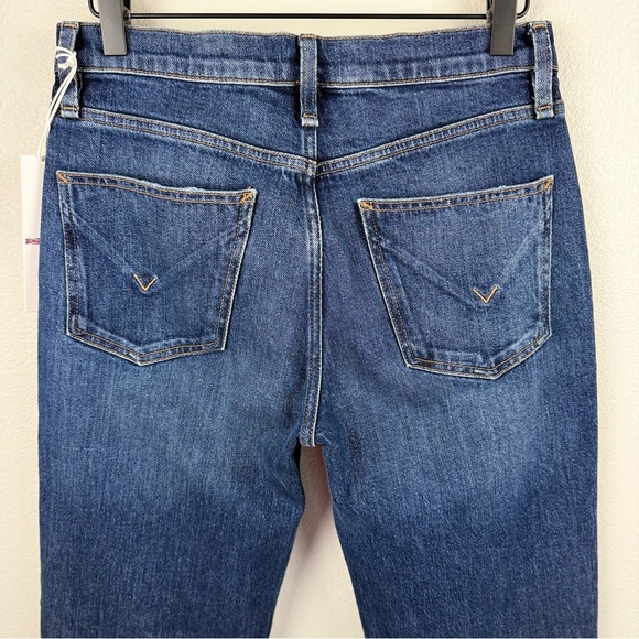 Hudson Remi High Rise Stretch Full Length Straight Leg Jeans - Picture 5 of 17